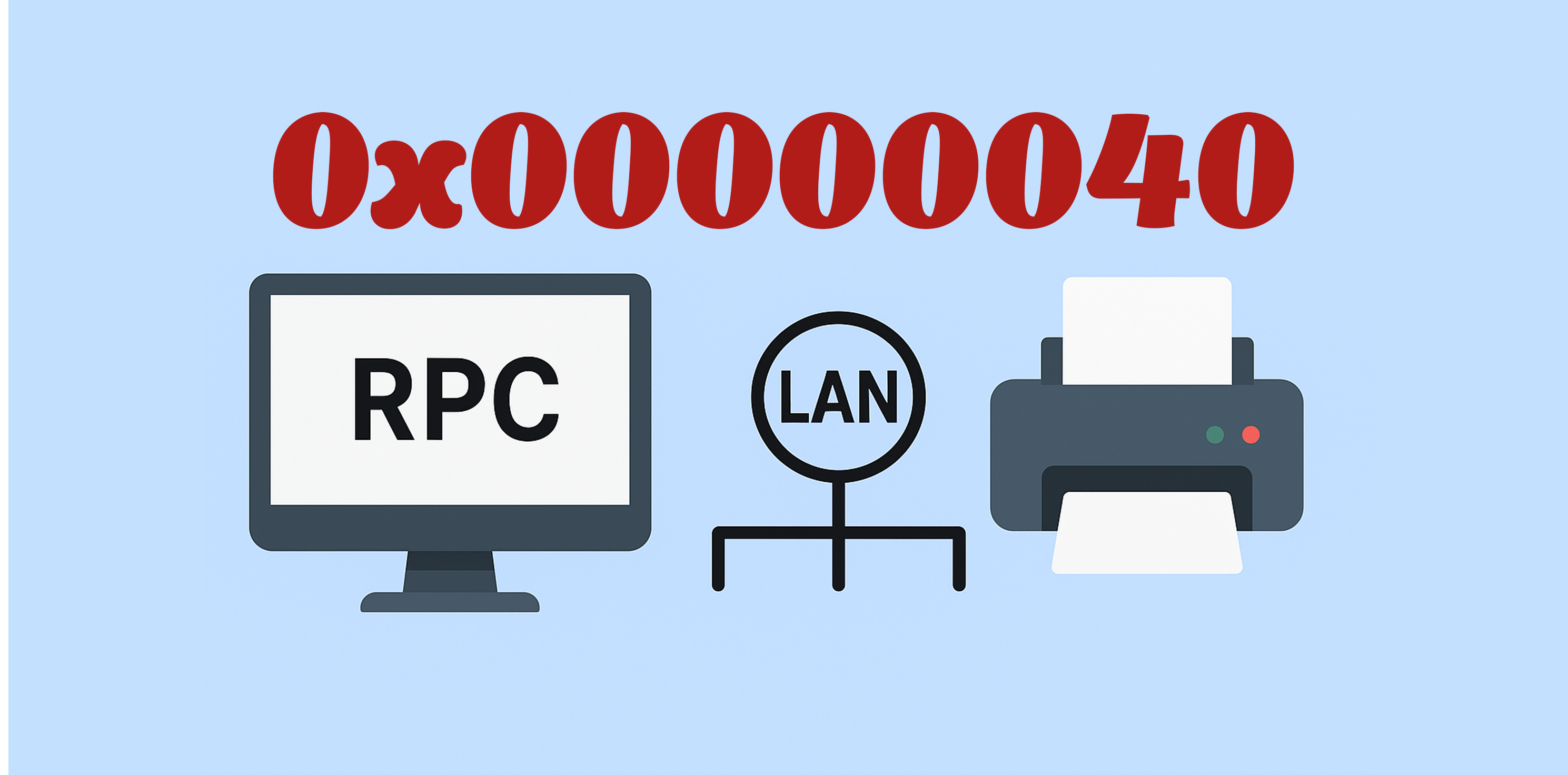 Xử lý lỗi 0x40 khi kết nối máy in trong mạng LAN